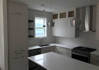 Burne Avenue 4plex_Kitchen closeup of cabinets